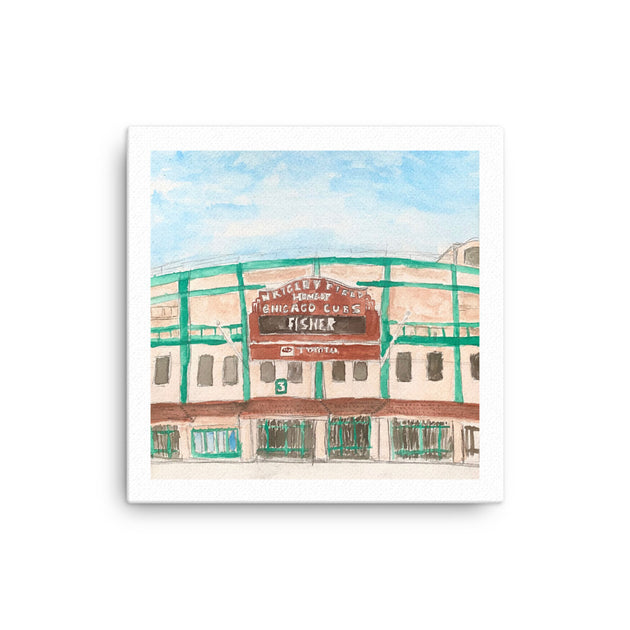 Wrigley Field Drawing